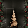 Albero di Natale in legno da 120 cm