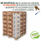 Legna di ulivo Olivetto con accendifuoco in omaggio