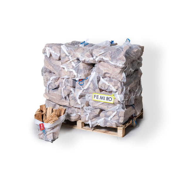 Legna da ardere di ulivo in sacco mesh da 10 kg (25 dm³)
