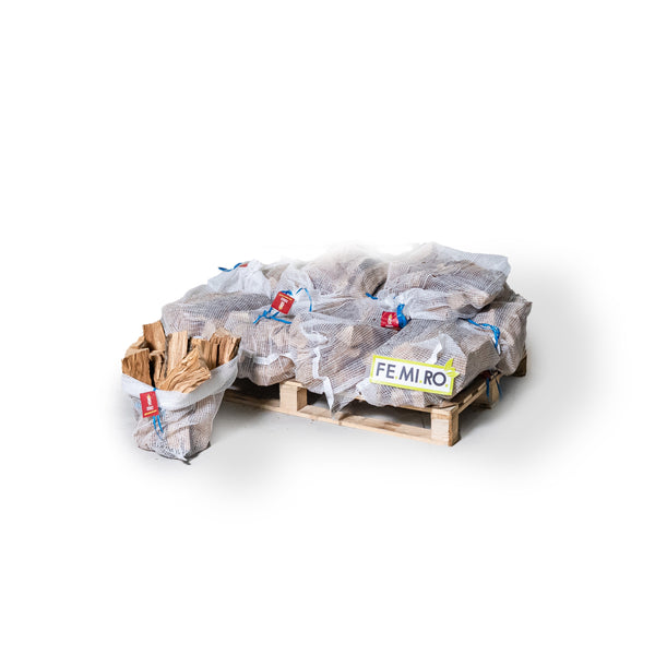 Legna da ardere di ulivo in sacco mesh da 10 kg (25 dm³)