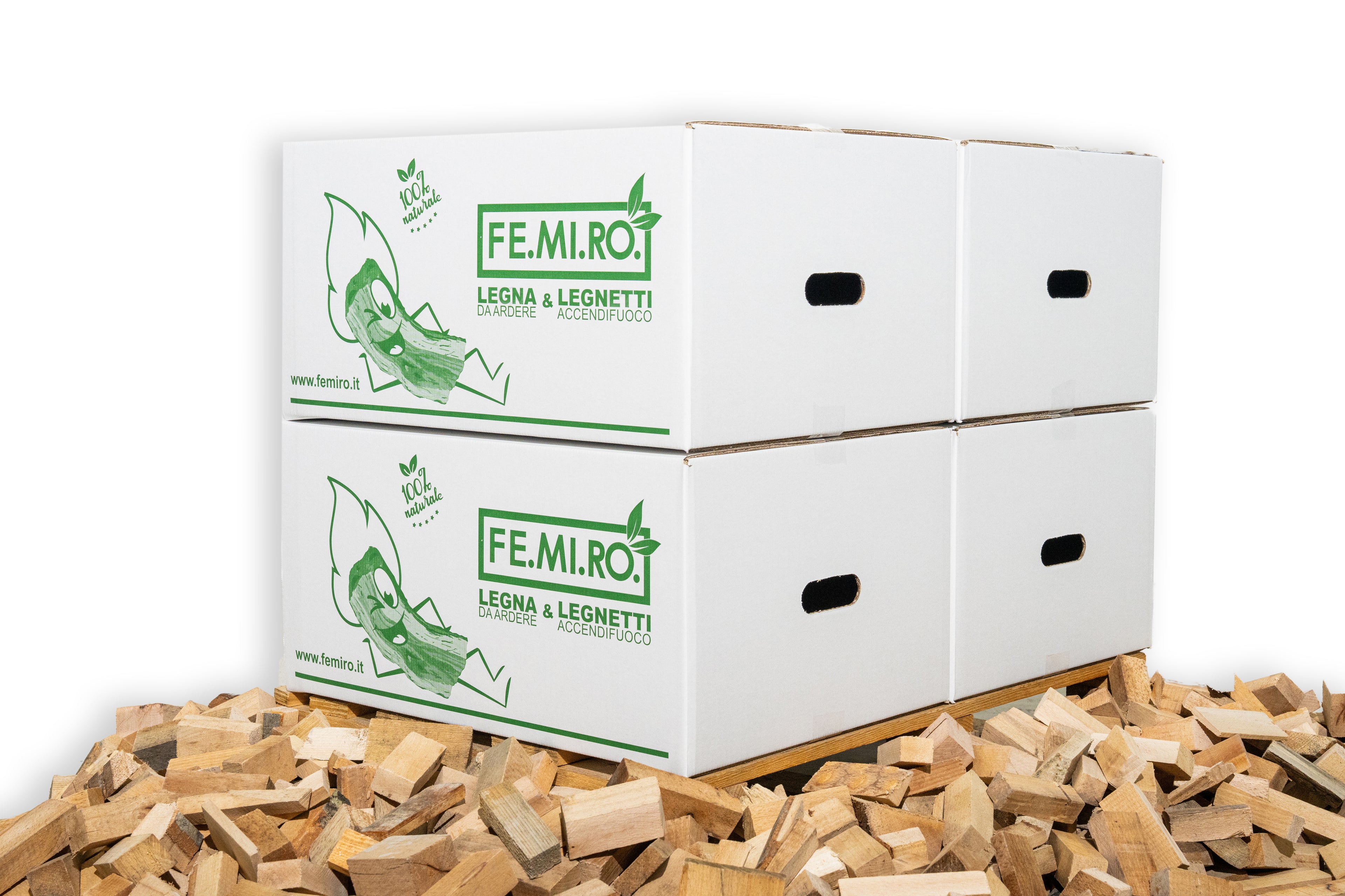 Legnetti accendifuoco Big Matt faggio/abete da 20 kg (60 dm³)