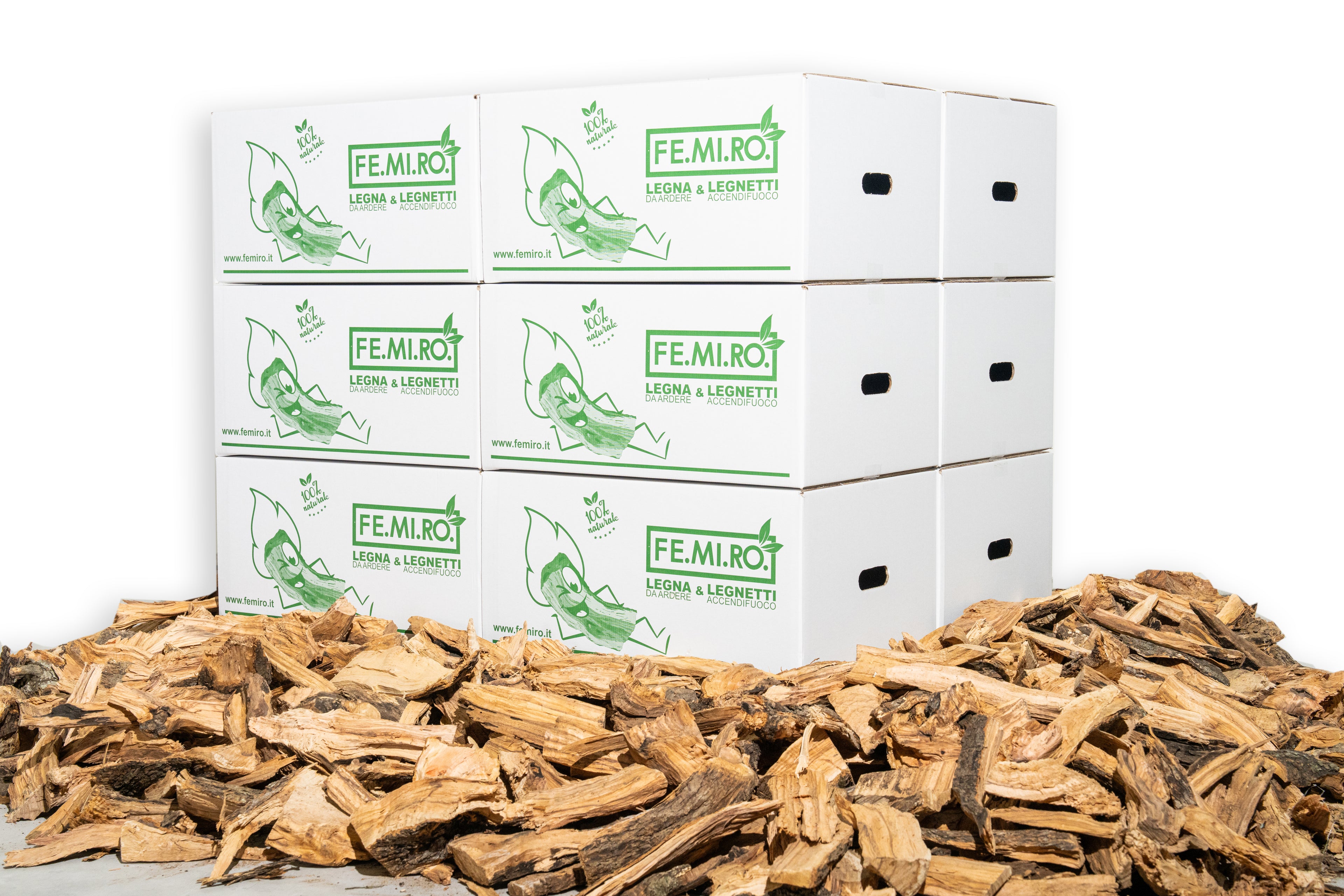 Legnetti accendifuoco Big Matt faggio/abete da 20 kg (60 dm³)