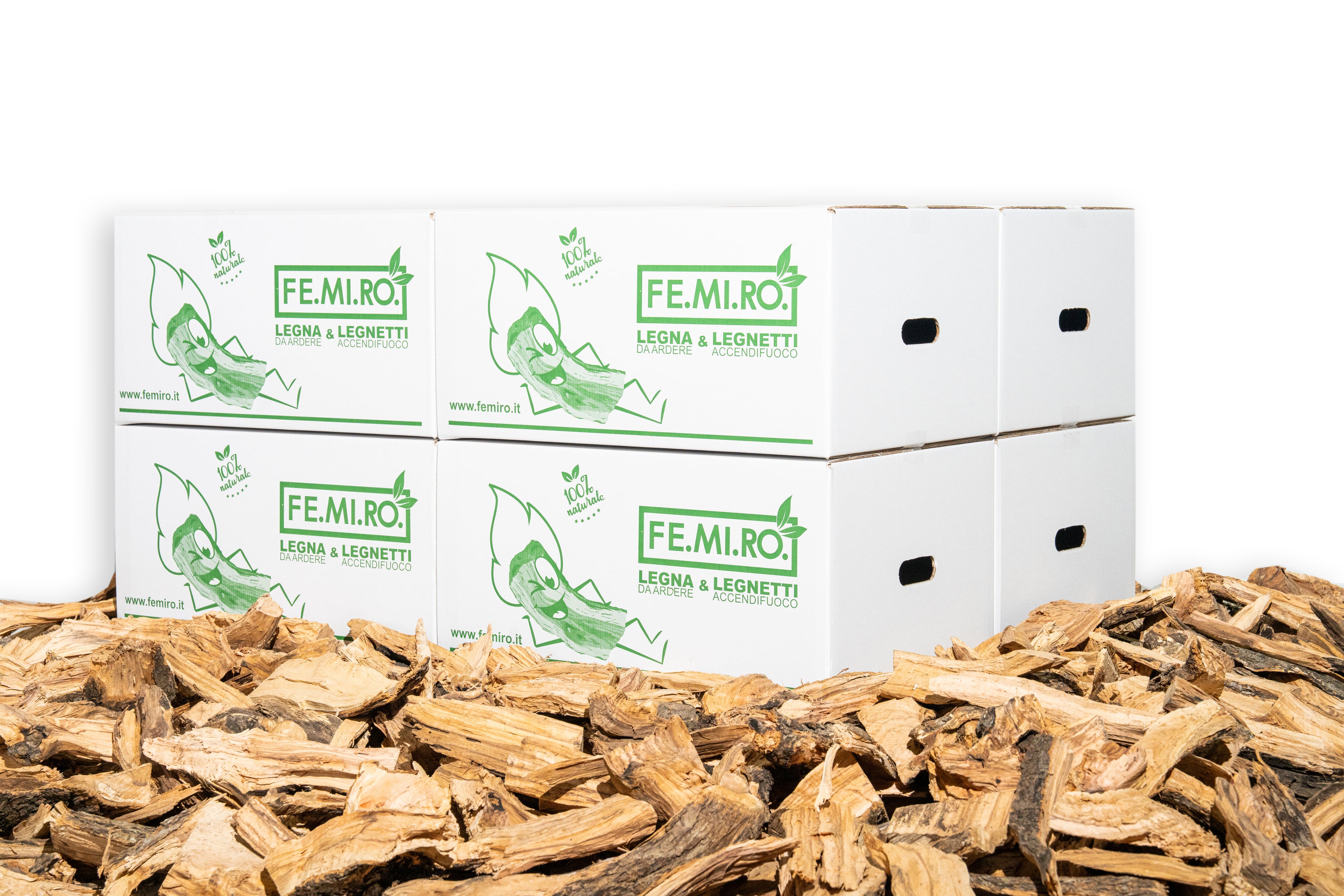 Scaglie di ulivo Big Chips da 20 kg (60 dm³) per affumicatura