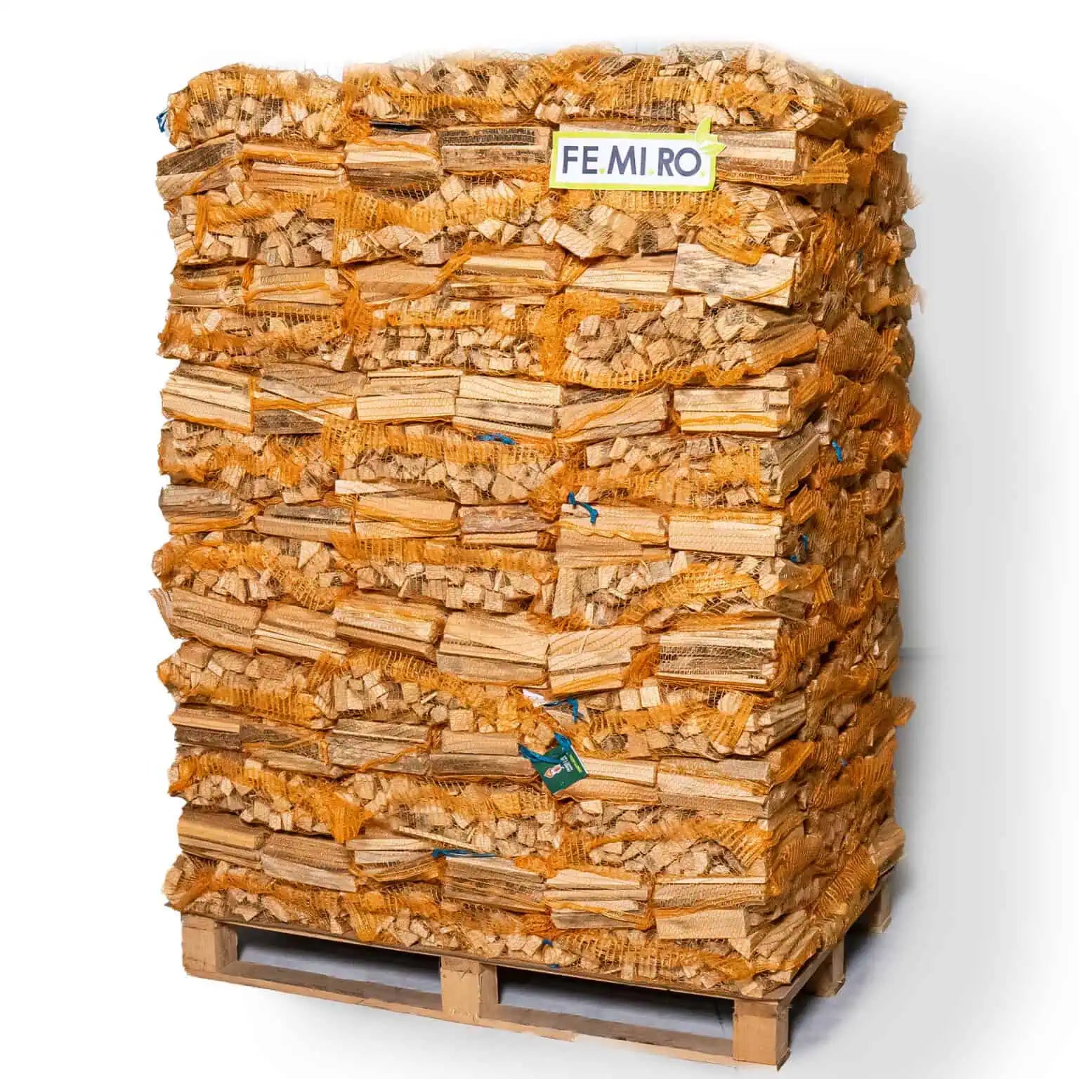Accendifuoco faggio/abete in sacco raschel da 3,5 kg (10 dm³)