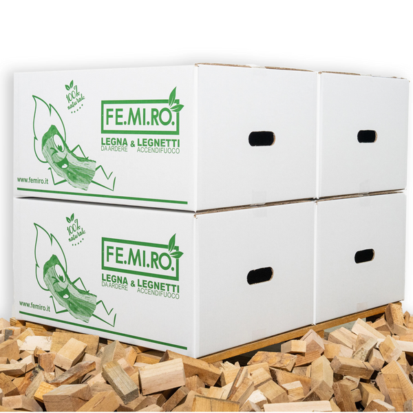Legnetti accendifuoco Big Matt faggio/abete da 20 kg (60 dm³)