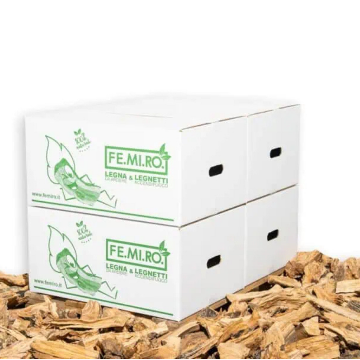 Scaglie di ulivo Big Chips da 20 kg (60 dm³) per affumicatura