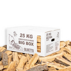 Legna da ardere di ulivo Big Box da 25 Kg (60 dm³)