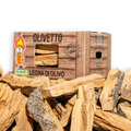 Legna di ulivo in scatola Olivetto da 10 Kg (25 dm³)