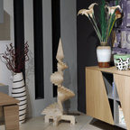 Albero di Natale in Legno 120 cm SLIM